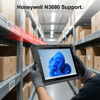Tablet PC Industrial Resistente con Windows 11, 12.2 Pulgadas, IP65 Impermeable, Intel, 8GB, 4G/BT/WiFi/GPS, Escáner de Código de Barras, RJ45, RS232, NFC