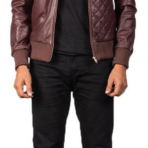 Chaqueta de Cuero para Hombre, Estilo Casual, con Patrón de Cocodrilo, Nueva Colección, a Precio Razonable, MOQ Bajo - Product Image 5