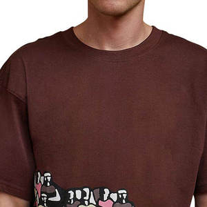 Wholesale Custom Streetwear Oversized Plus Size Light Weight And Breathable Cotton Shirt Custom Printed Men's T-shirts - Product Image 6