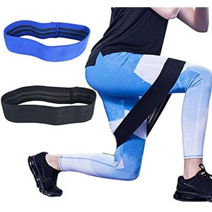 Polyester fabric booty bands Medium resistance workout bands Waterproof glute bands women Squats fitness booty bands - Product Image 4