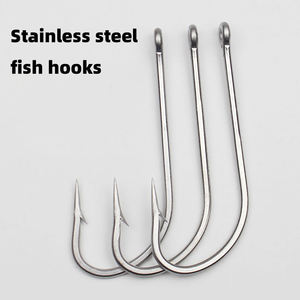 เบ็ดตกปลาทะเลสแตนเลส: ด้ามยาว - เบ็ดรูปตัว J แข็งแรงพิเศษเพื่อการจับปลาที่ทนทาน โดย zuol - Product Image 5