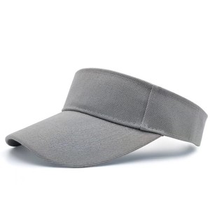 Casquette de soleil ajustable avec logo brodé pour hommes et femmes, visière vide, casquettes de sport, mode unisexe, vente en gros OEM, personnalisable, 21 couleurs - Product Image 2