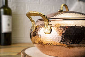 Cacerola Profesional de Acero Inoxidable para Cocina |   Ideal para Uso Comercial en Hoteles y Restaurantes - Product Image 2