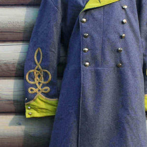 Manteau long formel américain historique de reproduction, style ancien du monde occidental - Product Image 4