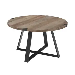Table basse dorée à prix avantageux, très vendue, pour la maison, le salon, les villas, usage décoratif, avec support en fil métallique. - Product Image 4