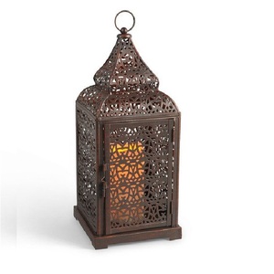 Luxury Matte Black <b>Moroccan</b> <b>Lantern</b> Hot Selling <b>Moroccan</b> <b>Lantern</b> Outdoor Decor <b>Lantern</b> Indoor Decor <b>Lantern</b> <b>Moroccan</b> <b>Lantern</b> - Product Image 1