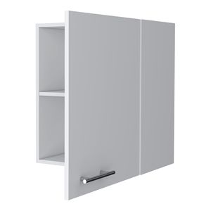 Mobile pensile a una anta So Hi in melaminico bianco per cucina - Product Image 5