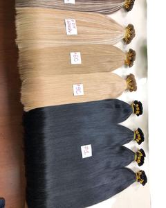 Mechones de pelo lacio con colores marrón y Rubio, cutículas de cabello virgen alineación, venta al por mayor desde Vietnam - Product Image 4