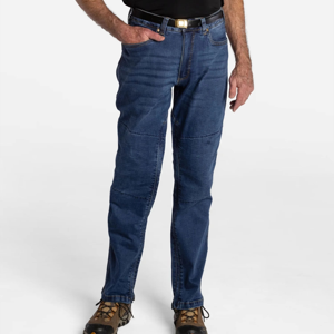 Jeans classiques pour homme à jambe droite - Denim durable et confortable pour un usage quotidien, parfait pour les occasions décontractées - Product Image 5