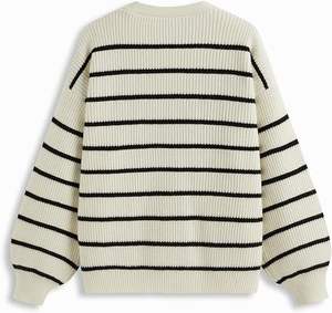 Suéter de Lujo para Mujer, Talla Grande, Holgado, Tejido, de Algodón Suave, para Otoño e Invierno, Informal, Transpirable - Product Image 6