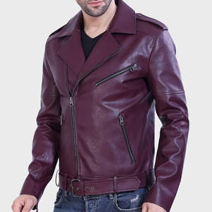 Diseña Tu Propia Chaqueta de Cuero Unisex Más Vendida 2025, Gruesura Estándar, Transpirable, Resistente al Viento, Cierre Frontal Bajo - Product Image 5