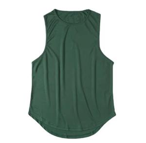 Débardeur sans manches pour homme, col rond, respirant, en polyester tricoté, style décontracté et sportif - Product Image 2