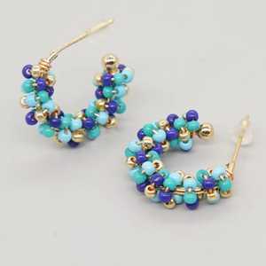 Pendientes de Resina Hechos a Mano con Cuentas para Mujer, Joyería Artesanal, Accesorios de Moda, Calidad de Exportación al por Mayor, Modelo TCE 0012 - Product Image 3