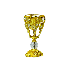 Quemador de Incienso de Latón Dorado con Forma de Cactus y Tapa de Cristal, Difusor de Aromaterapia para Uso en Interiores - Product Image 6