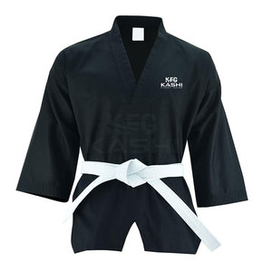 Uniforme de Taekwondo de Primera Calidad para Entrenamiento de Artes Marciales, Dobok para Hombres Adultos, Transpirable, de Secado Rápido, Ligero, de Poliéster/Algodón - Product Image 5