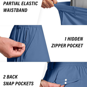 Shorts de golf pour hommes, design personnalisé, légers, athlétiques, 100% coton, anti-UV, toile, export Pakistan, fournisseur OEM, marchés mondiaux - Product Image 5