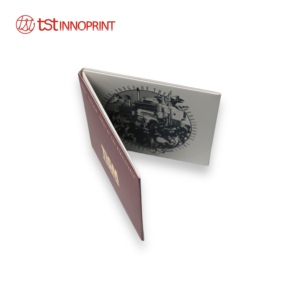 การพิมพ์ที่กำหนดเอง4กระเป๋า8แผง CD กระดาษแขนกระเป๋าสตางค์ - Product Image 4