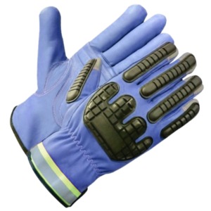 Guantes de Seguridad Reforzados de Cuero Vacuno para Construcción, Resistentes a Impactos, Cortes y Soldadura, para Trabajo Mecánico, Venta al Por Mayor - Product Image 2