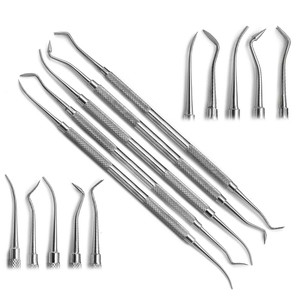 ชุดเครื่องมือแกะสลักขี้ผึ้งทางทันตกรรม PK Thomas Kit จำนวน 5 ชิ้น ทำจากสแตนเลสคุณภาพพรีเมียม พร้อมปลายสองด้าน - Product Image 1