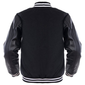 Fashion <b>Athletic</b> Fit Stylish Warm Casual Outerwear Hooded Cartoon Patchwork Winter Varsity Jacket for Unisex College Sports OEM - Product Image 2