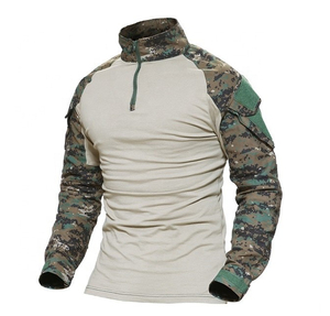 เสื้อเชิ้ตสำหรับล่าสัตว์แบบ unisex รุ่นใหม่ น้ำหนักเบา ระบายอากาศได้ดี ผ้าแคนวาส พิมพ์ลายได้ตามต้องการ เสื้อยืดแบบสวมหัวสำหรับกิจกรรมกลางแจ้ง ผลิตจากโพลีเอสเตอร์ 100% - Product Image 2