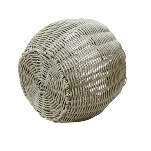 Cute Cat Design Handmade Rattan <b>Storage</b> Basket Indoor Home Decorative Sundries Organizer Kids Playroom <b>Storage</b> <b>Chest</b> - Product Image 3