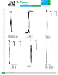Ensemble d'instruments chirurgicaux manuels en acier inoxydable de haute qualité A-1 VERITAS Surgical Canny Ryall Retractor |   Réutilisable - Product Image 6