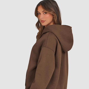 Women Autumn ODM Washed Oversized Hoodie Casual Loose Fit Pullover Hooded Sweatshirt - Product Image 1