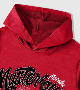 Survêtement streetwear homme personnalisé 2026 en coton épais 100 % avec sweat à capuche zippé et pantalon ample à cordon de serrage - Product Image 3