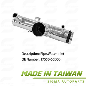 Tuyau d'arrivée d'eau 17550-66D00 pour SUZUKI, qualité OE, fabriqué à Taïwan - Product Image 5