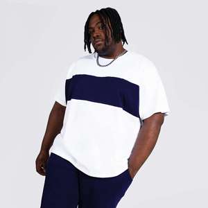Ensemble court pour homme en coton premium respirant, t-shirt et short assortis, coupe classique, tenue décontractée pour l'été et le quotidien - Product Image 3