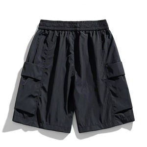 Conjunto de Pantalones Cortos Deportivos para Hombre, Largura hasta la Rodilla, Cintura Elástica, Tejido de Secado Rápido, para Viajes, Senderismo y Vida Activa - Product Image 4