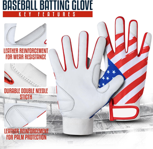 Guante de Béisbol Profesional de Diseño Increíble, Hecho a Medida, de Cuero de Primera Calidad, con Cierre de Gancho y Bucle, Antideslizante y Ecológico - Product Image 4