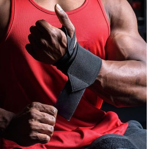 Ensemble de sangles de poignet personnalisées pour l'entraînement en salle de sport, la musculation, sangles de levage ajustables, design de soutien durable pour hommes et femmes - Product Image 6