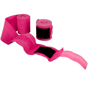 Bandages de boxe personnalisés 100% coton, de haute qualité, élastiques, avec impression de logo personnalisée - Product Image 3