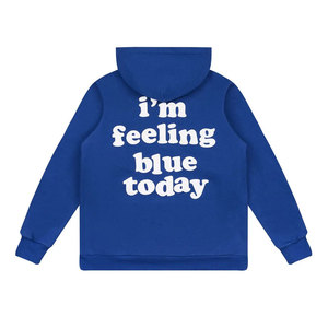 Sudadera con Capucha para Hombre, Invierno, Gruesa, Estilo Urbano, Poliéster/Algodón Premium, Estampado Personalizado, 500gsm, Talla Grande, Alta Calidad, 2 Piezas - Product Image 1
