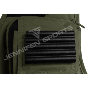Wholesale Plus Size Men's Hunting Vest 100% Cotton Canvas Fabric Zipper -<b>Tex</b> Windproof Breathable Outdoor Use Custom Logo - Product Image 5