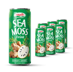 Bebida de Musgo Marino, Guanábana y Jengibre para Producción en Masa con Logística Global Escalable para Cadenas de Supermercados y Minoristas a Gran Escala - Product Image 1