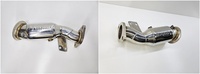 Nouveau Downpipe d'échappement en acier inoxydable 304 1,5 mm pour KIA STINGER 2.5T (2021 ~) / MAINTEC, échappement haute performance, réglage personnalisable