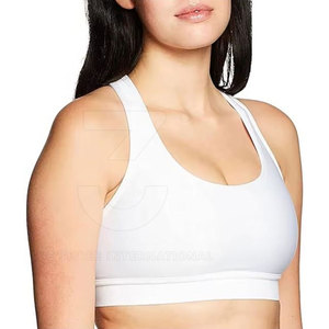 Soutien-gorge de sport pour femme à maintien élevé, personnalisable avec logo, style simple, logo frontal, écologique, prix compétitif, production rapide - Product Image 5