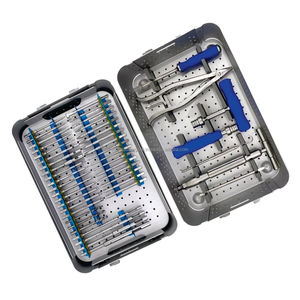 Medtrust Surgical Orthopedic Broken <b>Screw</b> Removal <b>Set</b> Stainless Steel <b>Screw</b> <b>Extractor</b> Instrument Kit for Bone Surgery - Product Image 4