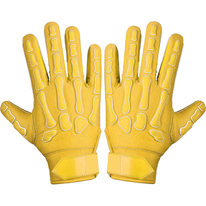 Gants de football américain personnalisés pour hommes et femmes, rembourrés, contrôle des impacts, compétition, match, jeunes et adultes - Product Image 1