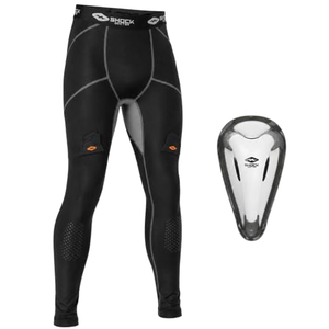 Pantalones de Compresión Personalizados para Hockey sobre Hielo, Unisex, Ropa Interior Deportiva que Absorbe la Humedad, Spandex/Poliéster - Product Image 5