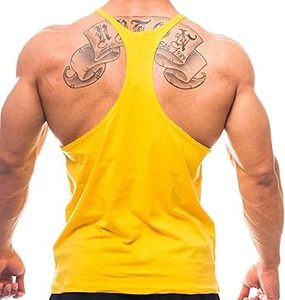 Vente en gros de débardeurs de sport pour hommes sans couture, respirants, 95% coton/5% élasthanne, modèle STELLAR STR-GYM-V33 Smart - Product Image 2