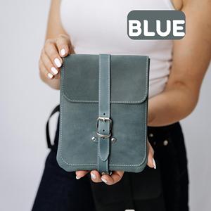Bolso de Pierna Unisex de Cuero Genuino, Estilo Vintage para Motocicleta, Bolsa de Muslo para Exteriores, Bolsa Multifuncional para Cinturón, LLB-0119 - Product Image 1