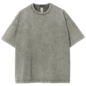 Camiseta de Cuello Redondo para Hombre, 100% Algodón, Color Sólido, Estilo Casual, Tejido de Punto Jersey, Corte Regular, Diseño Liso, Personalizable con Logotipo - Product Image 4