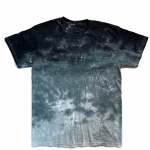 T-shirt en coton 100% tie-dye en spirale, personnalisable avec logo, coupe oversize, streetwear décontracté unisexe, vente en gros - Product Image 5