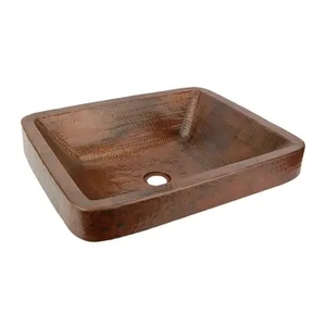 Luxury Verdigris Patina Copper Vessel Sink Round Hammered Bathroom Basin <b>Set</b> Artisan Handcrafted Copper Washbowl Plumbing Art - Product Image 3