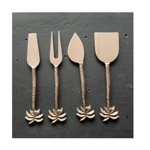 Juego de Cucharas Decorativas de Lujo, 4 Piezas, Acero Inoxidable Dorado y Oro Rosa, Duraderas, Aptas para Lavavajillas, para Regalo - Product Image 2