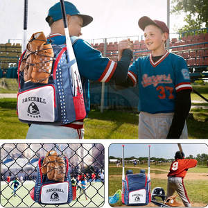 Bagnex Premium Unisex Baseball Bag 600D 50-<b>70L</b> Customizable Comfortable Sports <b>Backpack</b> Custom Logo Lightweight Outdoor Gear - Product Image 6